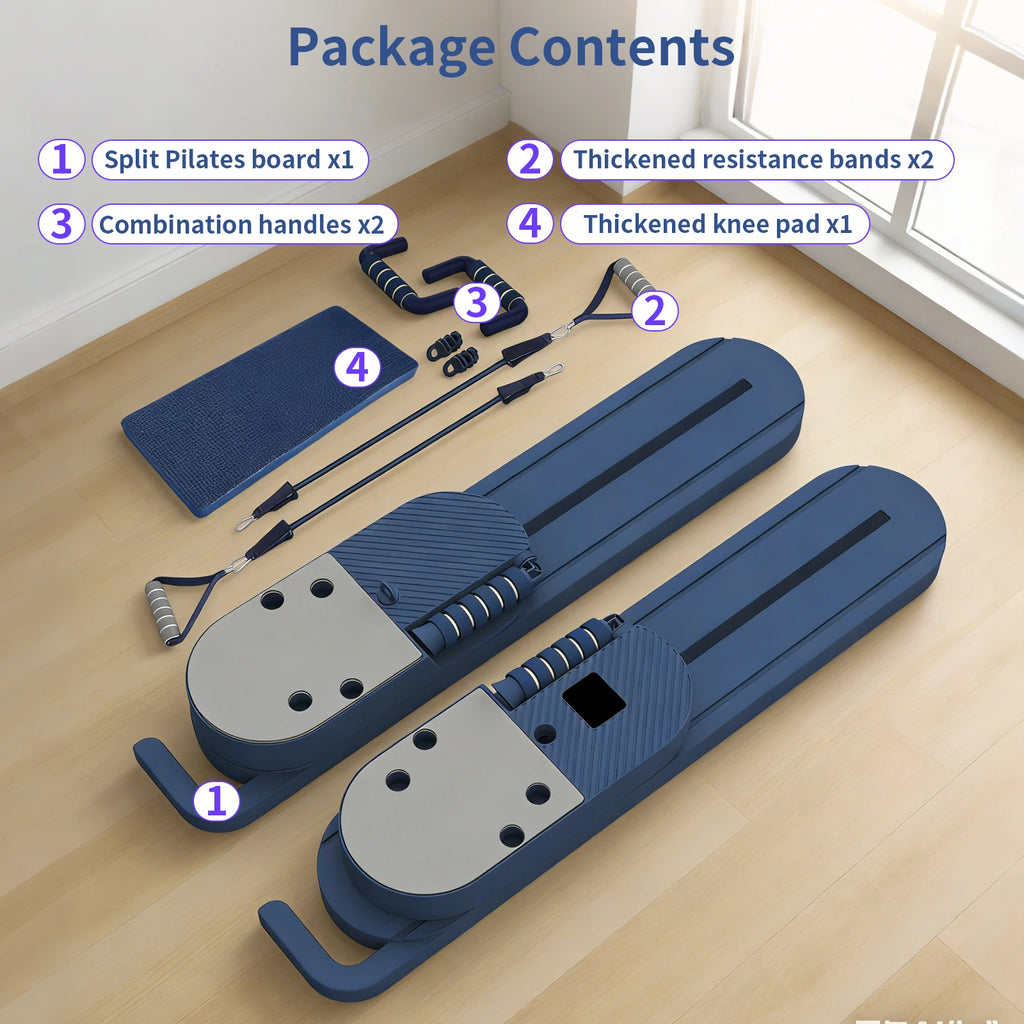 Multifunctional Fitness Board Abdominal Board Push Up Plate Pilates Board Ab Board Reformer Fitness Core Workout Equipment