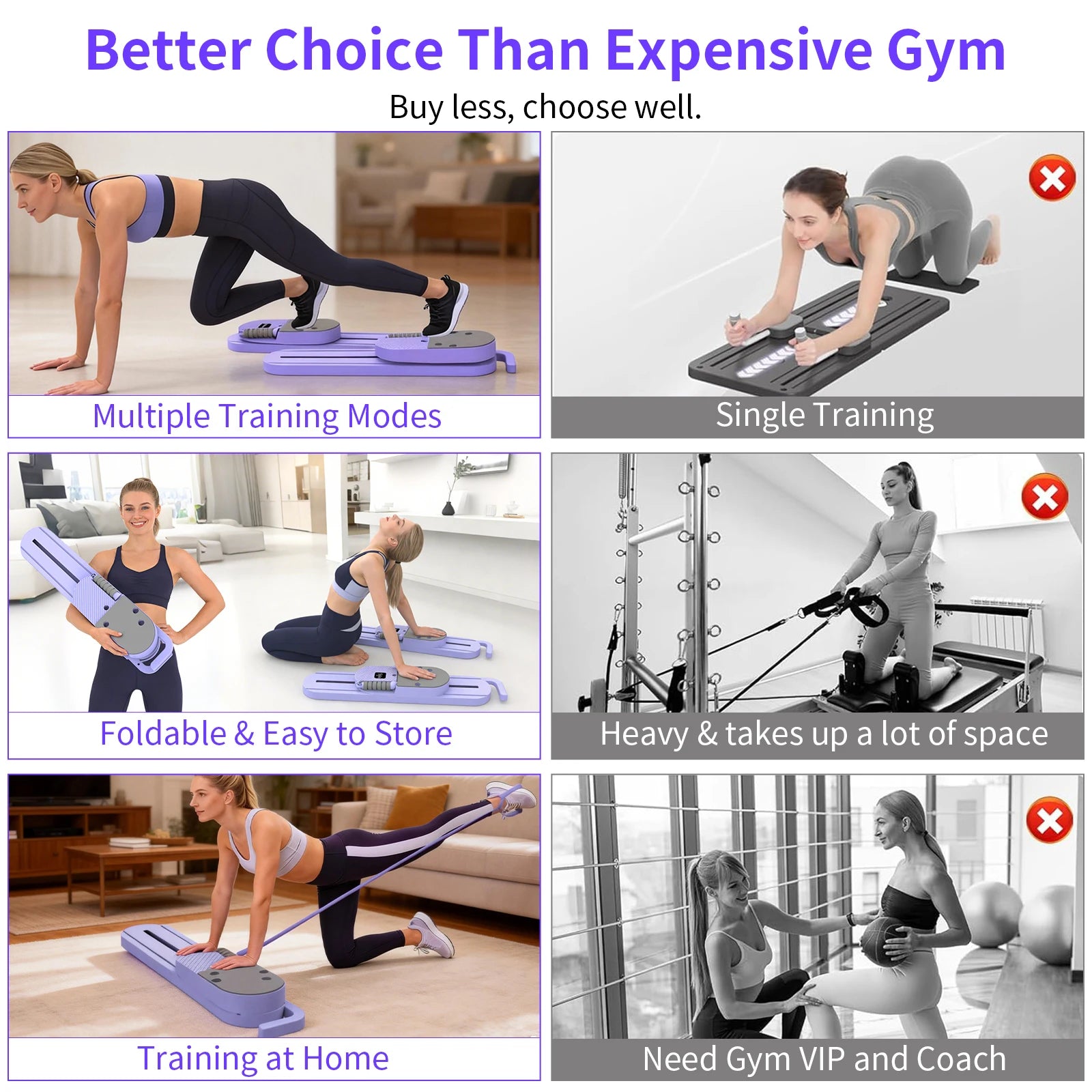 Multifunctional Fitness Board Abdominal Board Push Up Plate Pilates Board Ab Board Reformer Fitness Core Workout Equipment