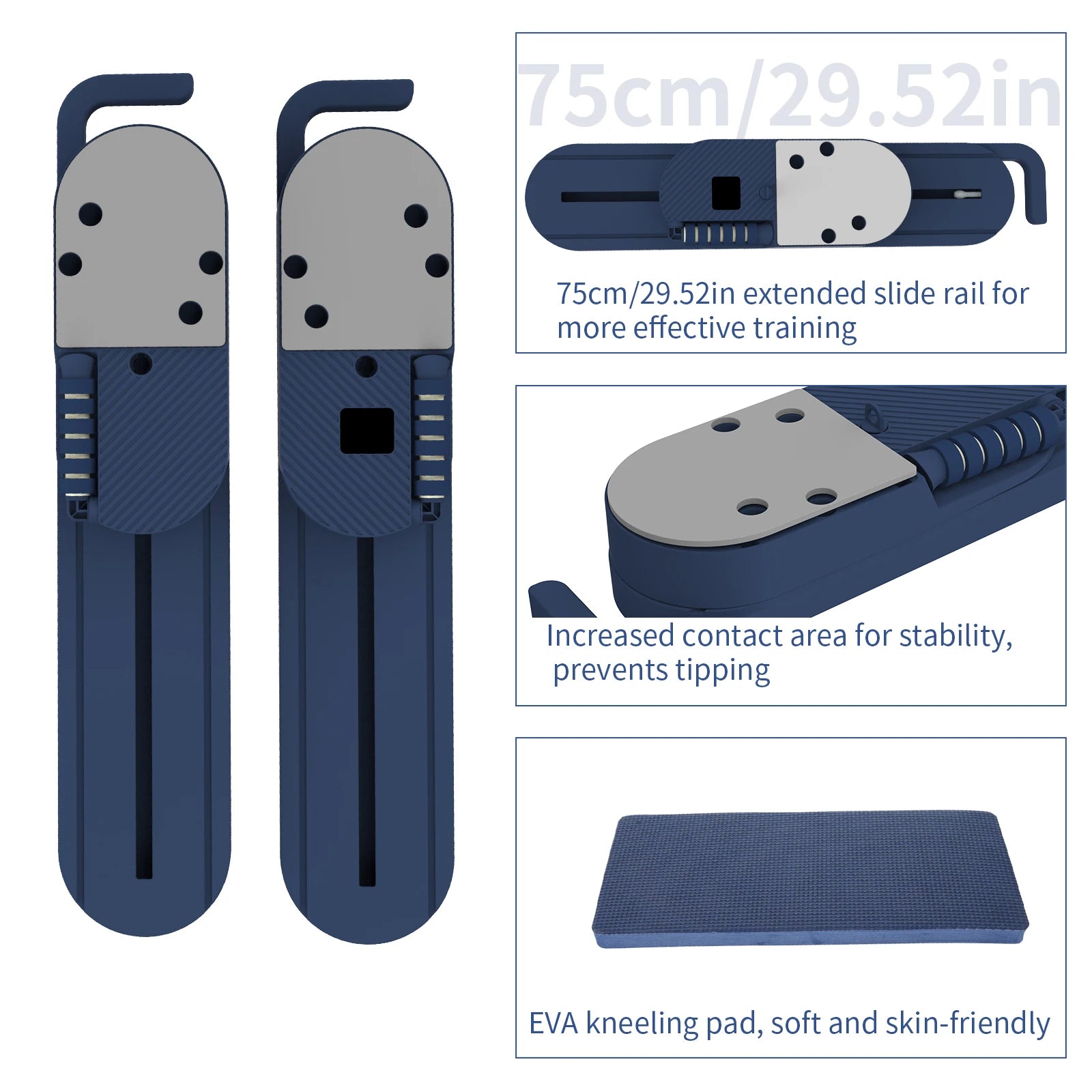 Multifunctional Fitness Board Abdominal Board Push Up Plate Pilates Board Ab Board Reformer Fitness Core Workout Equipment