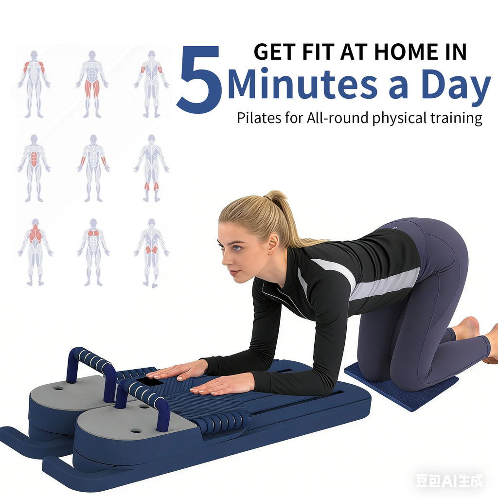 Multifunctional Fitness Board Abdominal Board Push Up Plate Pilates Board Ab Board Reformer Fitness Core Workout Equipment