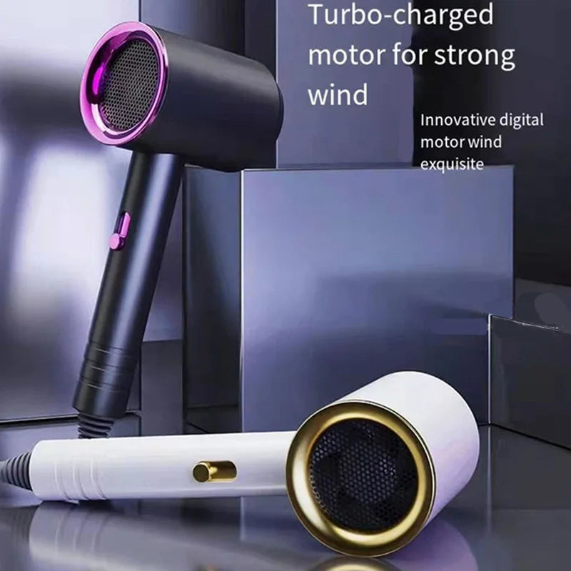 Hair Dryer High-Power Blue Light Negative Ion Ultra Silent Hair Care Quick Dry Home Powerful Constant Anion Electric Hair Dryer
