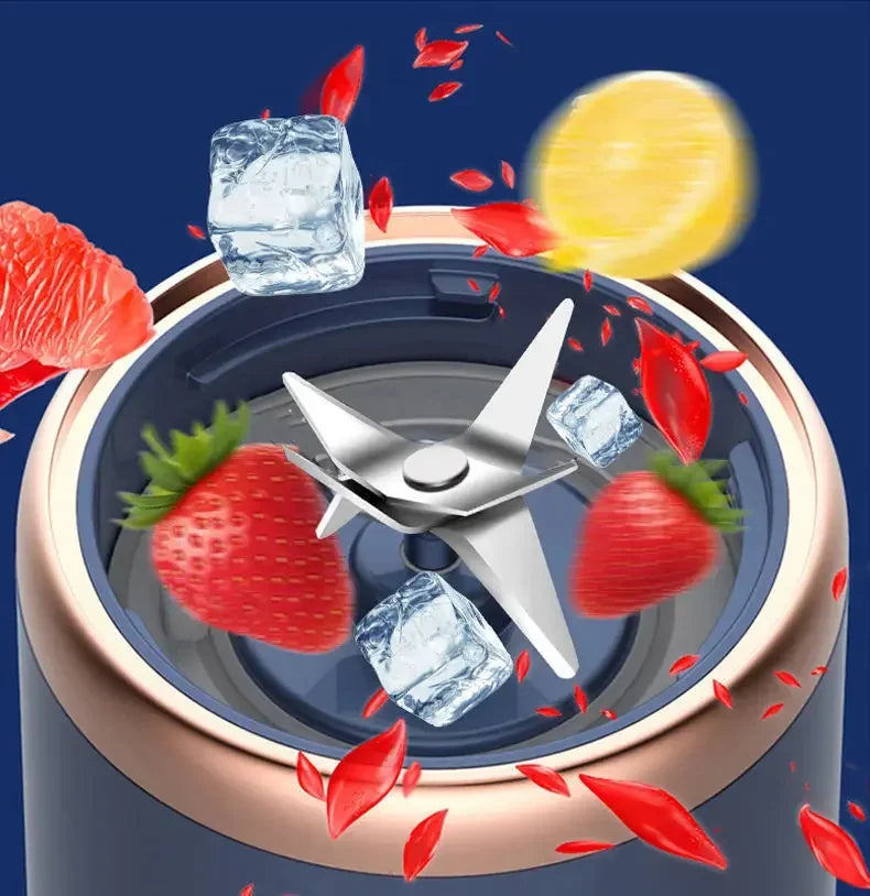 Mini Liquidificador Portátil Recarregável