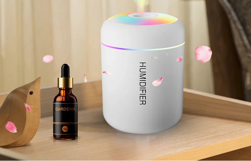 Mini Umidificador de Ar USB com Difusor de Aromas
