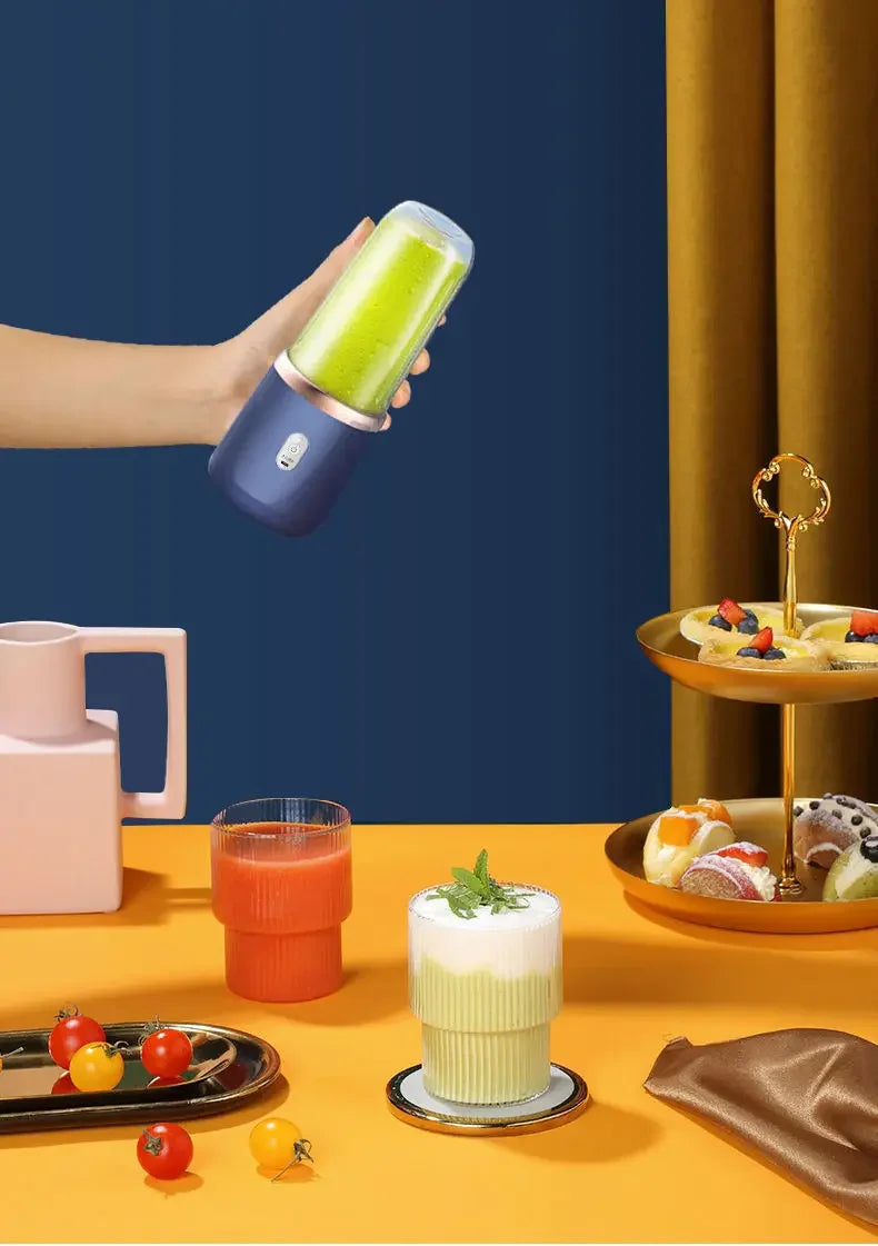 Mini Liquidificador Portátil Recarregável