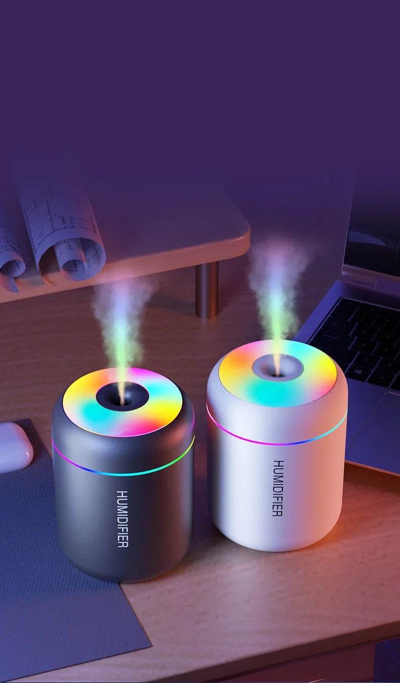 Mini Umidificador de Ar USB com Difusor de Aromas