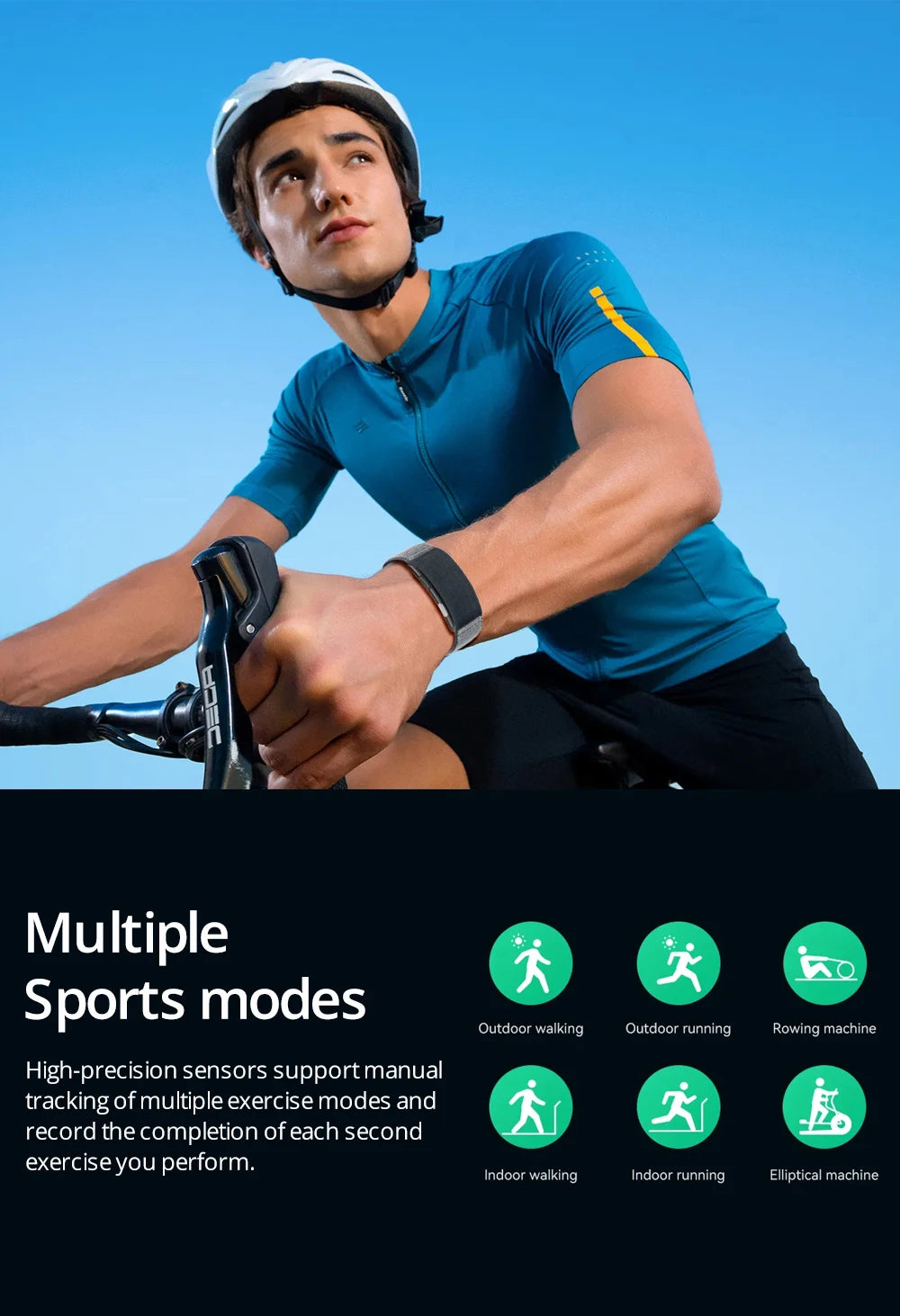 VALDUS 2026 New VITRO NO Screen Smart Bracelet ECG SOS Heart Rate Blood Pressure Sports Fitness Waterproof Screenless Smartwatch