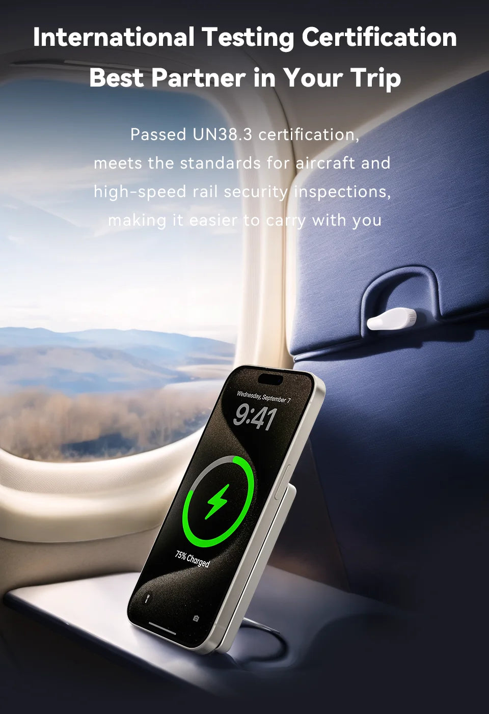 KUULAA Magsafe Power Bank 5000mAh Magnetic Battery with Stand External Battery Fast Charging For iPhone 17 16 15 14 13 PowerBank